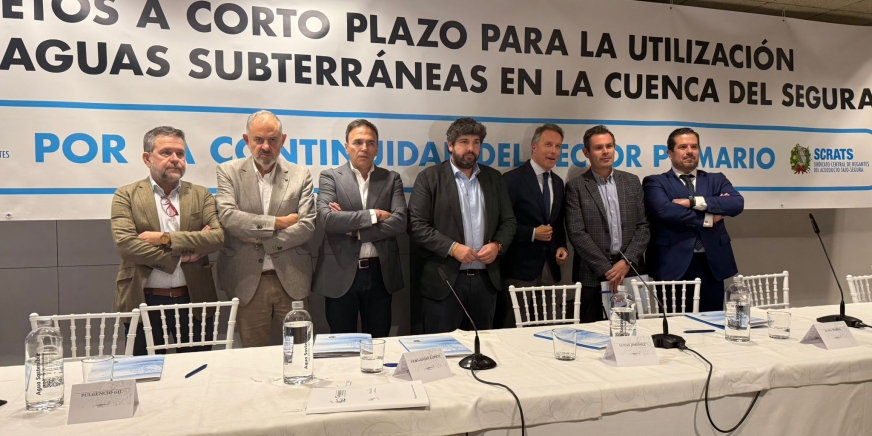 CUAS Mancha Occidental II presenta el 16 Congreso Nacional de Regantes en una asamblea informativa de SCRATS, en Lorca (Murcia)